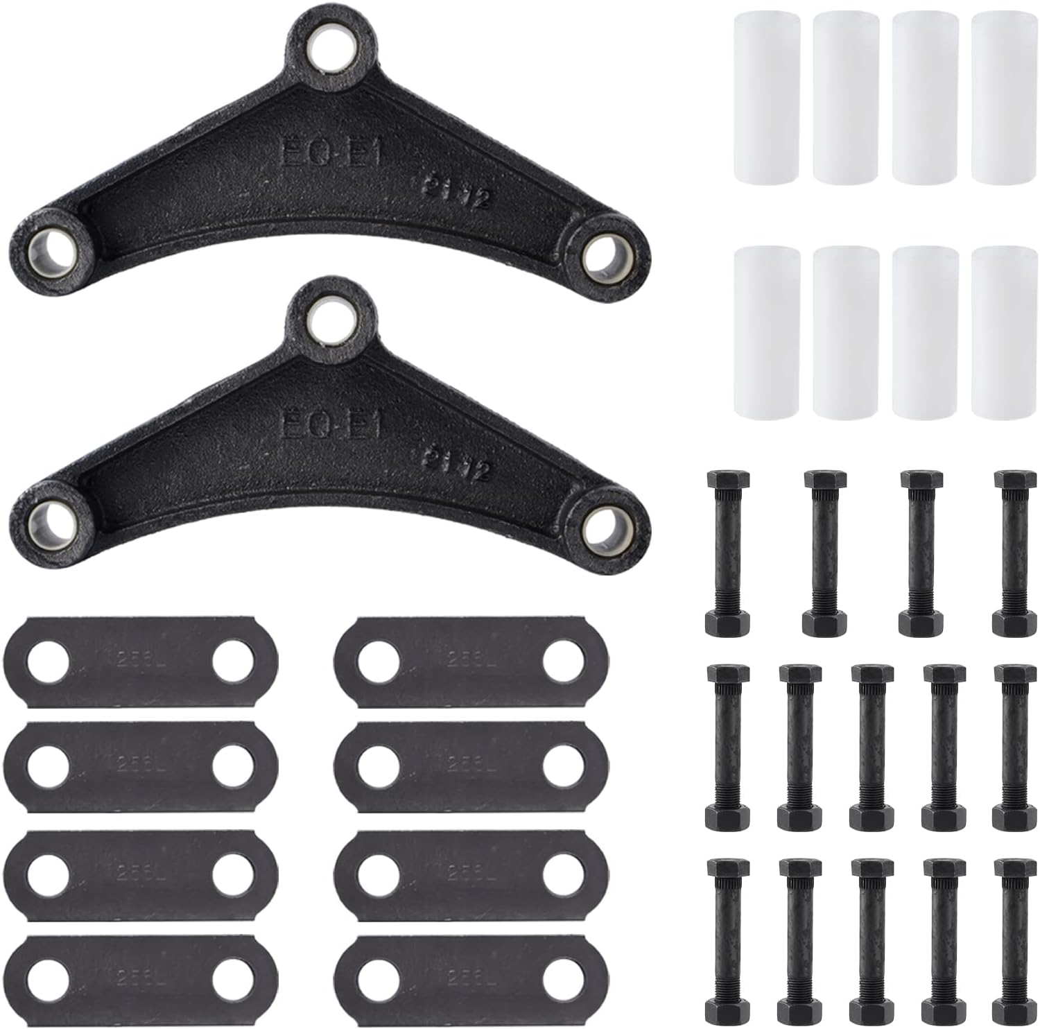 SPARKWHIZ Trailer Axle Shackle, Tandem Trailer Axle Shackle Kit for