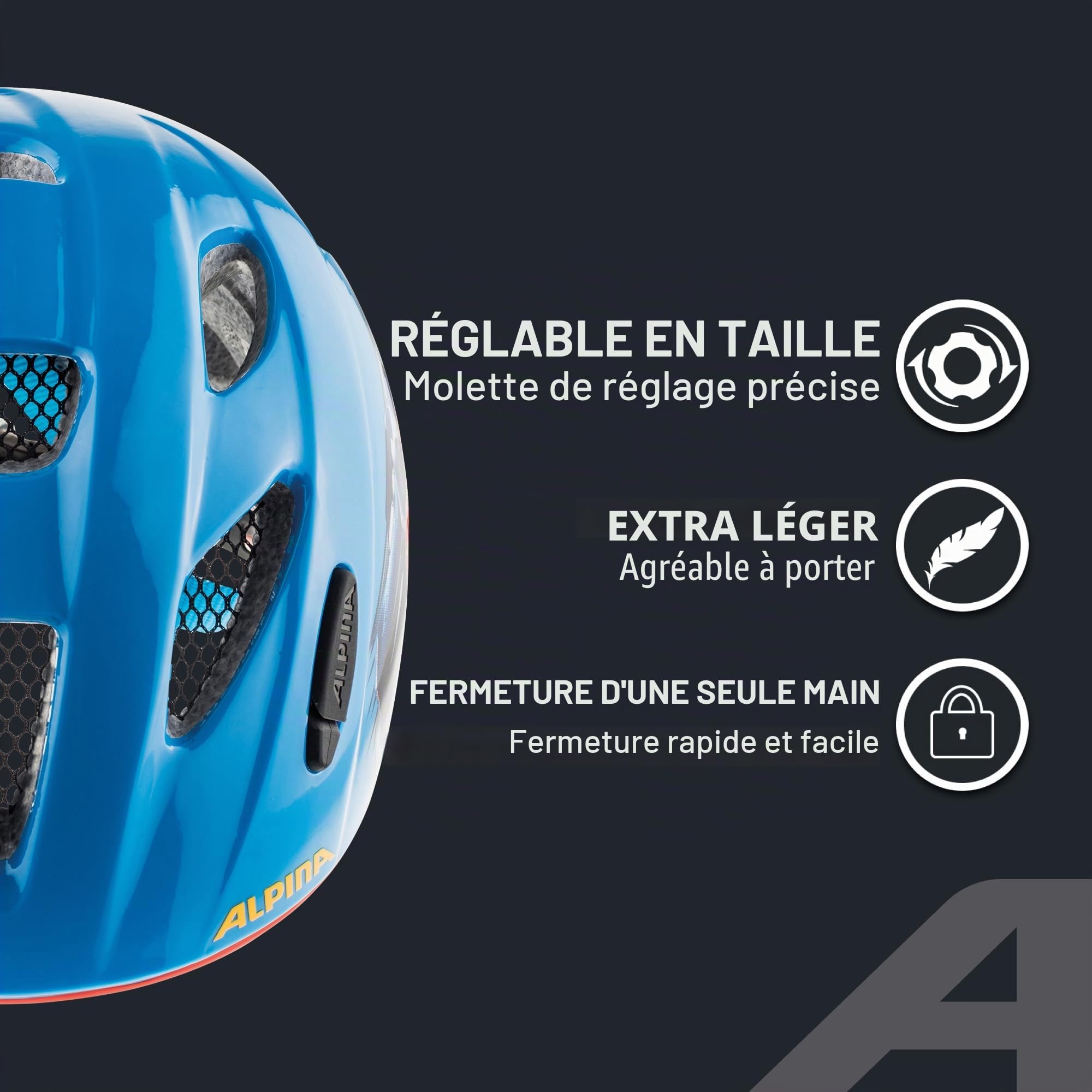 ALPINA Unisexe - Enfants, XIMO Disney Casque de vélo, Cars, 49-54 cm