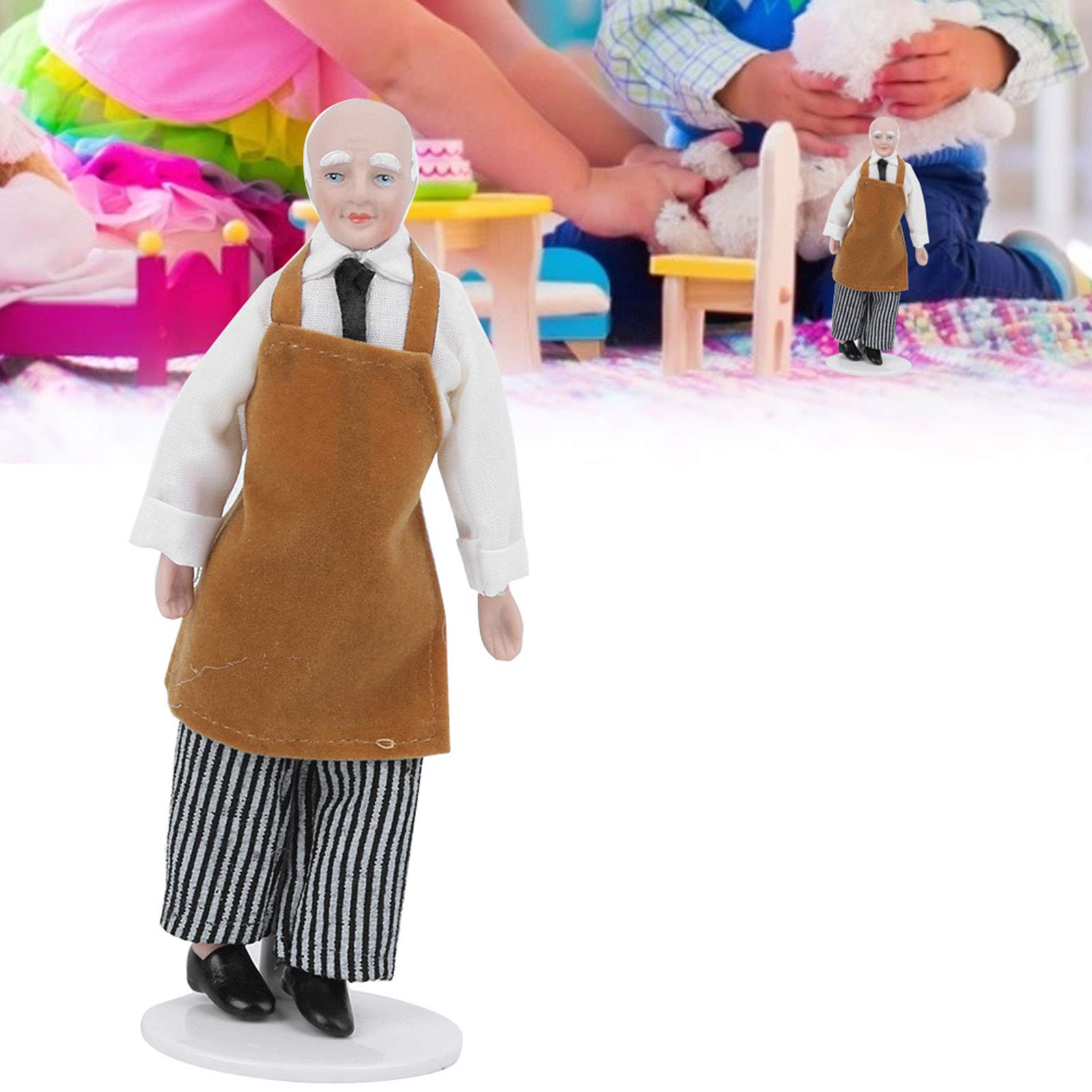 Ensemble de 15 Tasses à Thé en Céramique Miniatures pour Maison de Poupée Accessoires de Maison de Poupée