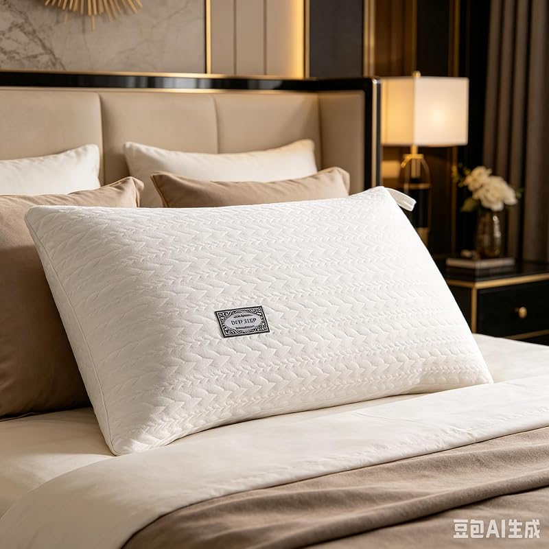 KELINFONG Queen Size Pillows Set of 2 White – Plush microfiber filling for balanced support