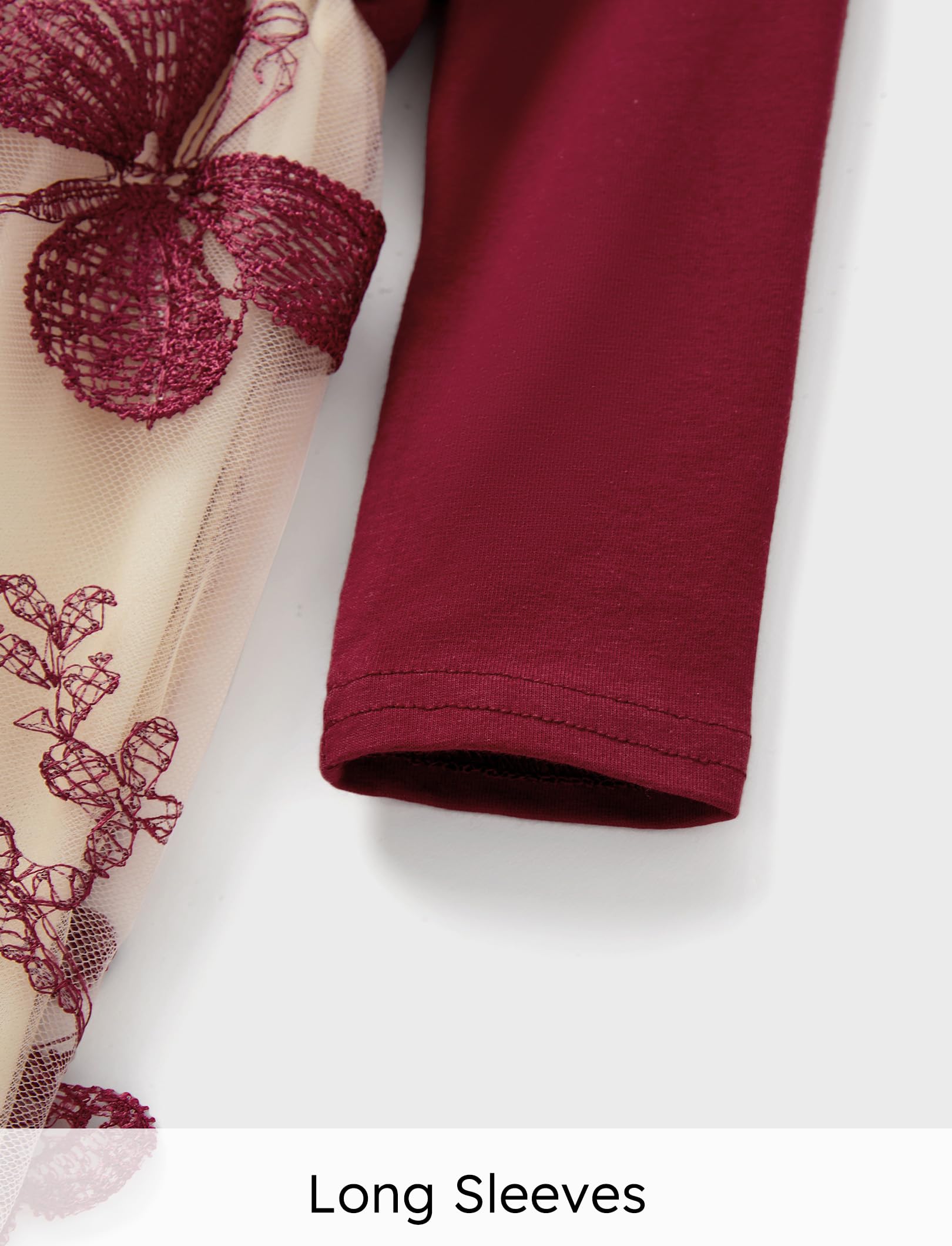 PATPAT Set di Abbigliamento per Famiglie a Maniche Lunghe, Look Partner, per Mamma, Figlia, Maglietta a Maniche Lunghe, per Mamma e Figlia, Abbigliamento per Autunno e Primavera, Uomo e Ragazzo