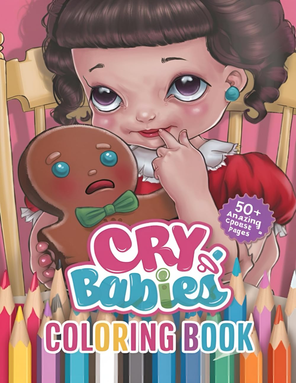 Cryba.bie's coloring book: Give the perfect birthday gift with our birthday princess book full of coloring book pages featuring your