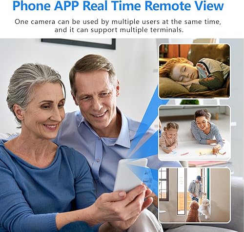 Miniatura 5 de Cámara IP inalámbrica WiFi más pequeña, cámara espía HD1080P, cámara portátil, grabación de video portátil, alimentación en vivo, monitor de bebé