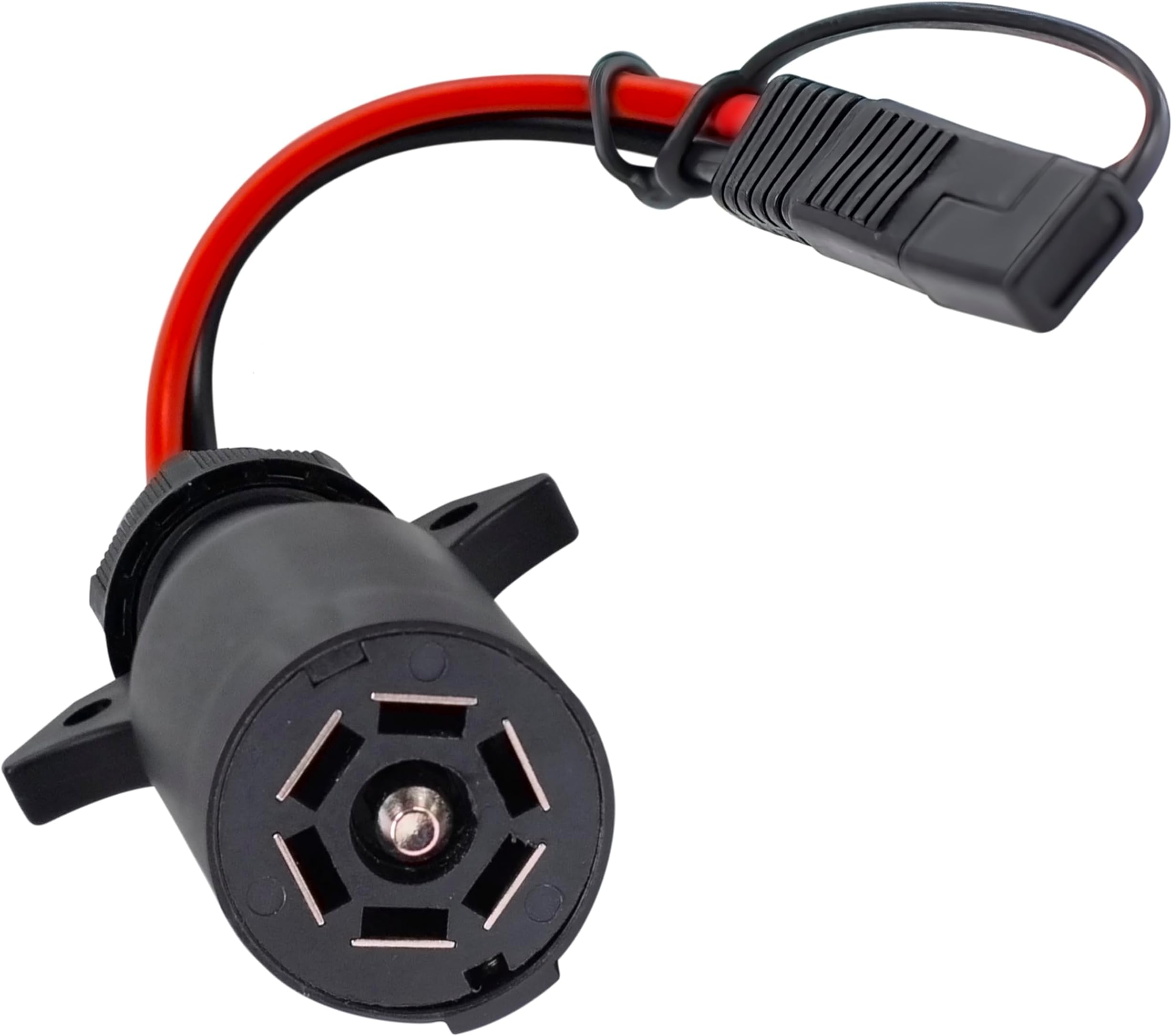 7-Way Power Access, 7-Way Blade to 2-Pin SAE 12V Power Source