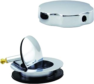 Westbrass Standard Trim for Cable Drive Bath Waste, Polished Chrome, D50T-26