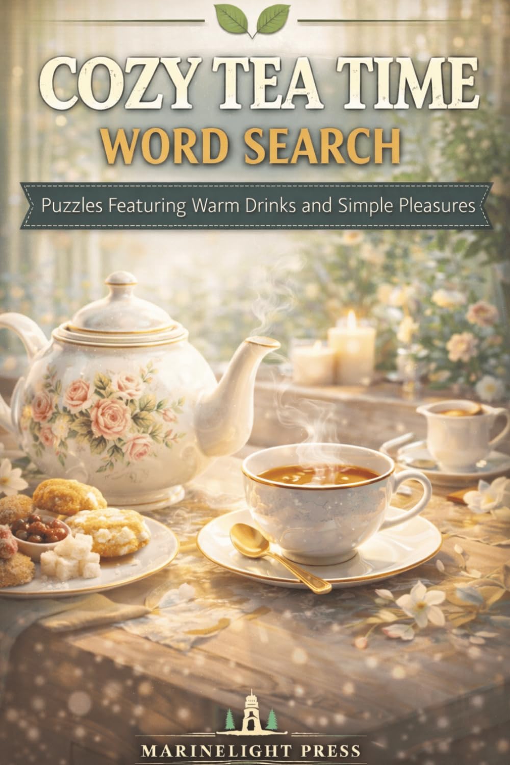 Cozy Tea Time Word Search: Puzzles Featuring Tea, Treats, and Simple Pleasures