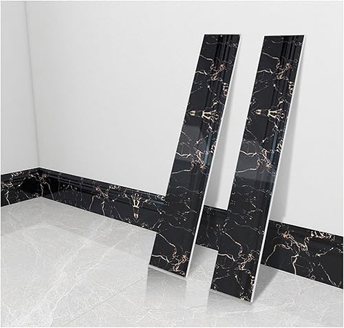 KARFRI Molduras adhesivas para pared Rodapié flexible para pegar en el zócalo, para pegar en el zócalo, bordear y pegar (color A, tamaño 30)