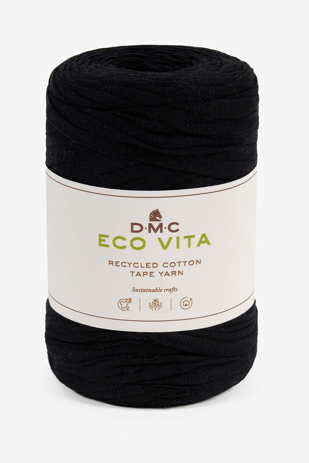DMC Tape Yarn, Recycled Cotton Blend, Shade 02, 250g