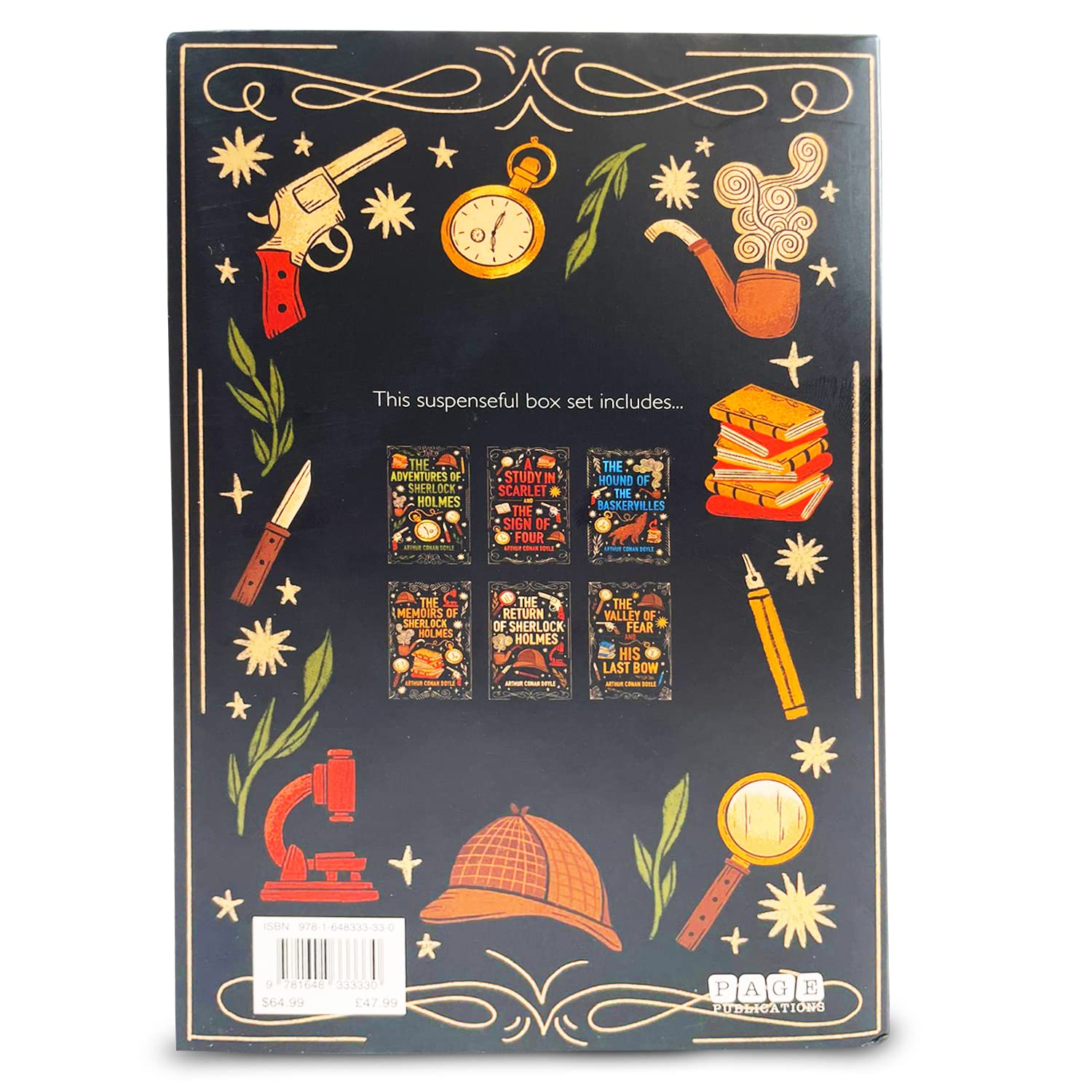 The Sherlock Holmes - Set di libri per bambini in scatola, libri per bambini, set di libri per bambini