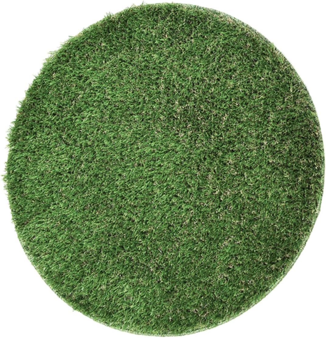 BESPORTBLE Manhole Cover Decoration Lawn Carpet Turf Rug Placemats Fake Grass Table Settings for Dining Table Decor Grass Mat Dining Table Mats Green Plants Plastic Coffee