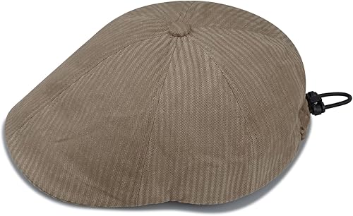 Miniatura 3 de Croogo Ivy Cabbie Cap Hooligan Driver Snap Hat Newsboy - Boina de caza, gorra plana con protección solar para hombre