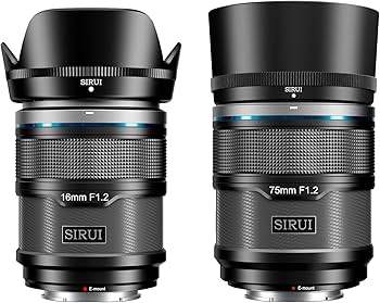Amazon.co.jp: SIRUI Sniper 16mm、75mm オートフォーカスレンズセット