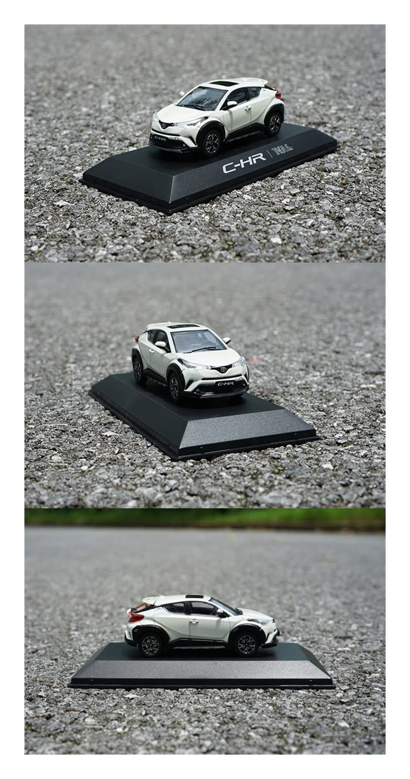 Veicoli a Motore in Scala 1/43 per Toyota C-HR CHR SUV Simulazione Mini Modello di Auto in Metallo Pressofuso Veicolo Adulto Collezione di Souvenir Modello di Auto Replica
