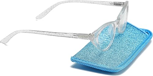 Miniatura 6 de 100 CLASSIC 4-Pack Reading Glasses Ladies Cateye Spring Hinges Reader Crystal Sand Temple Fashion Eyeglasses for Women