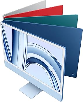 Apple 2023 iMac All-in-One Desktop-Computer mit M3 Chip: 8-Core