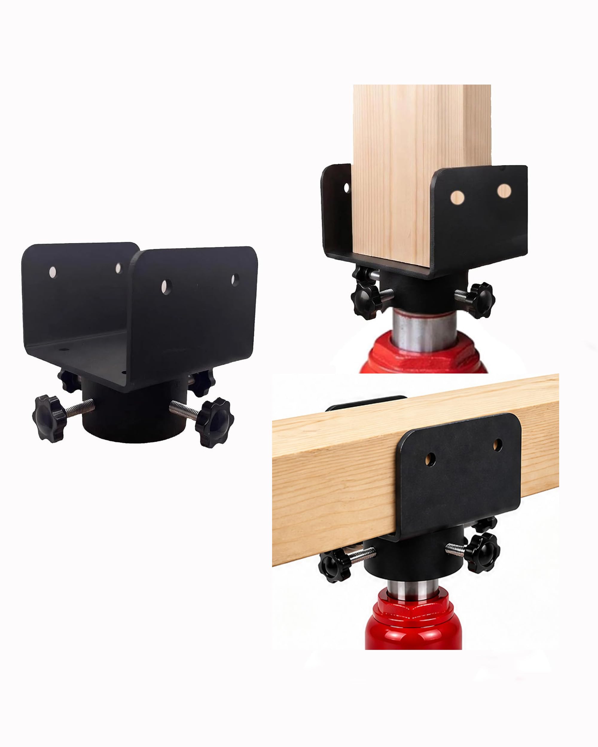 Photo 1 of DaiweiHDW U-Shaped Bottle Jack Post Adapter for Wood Beams