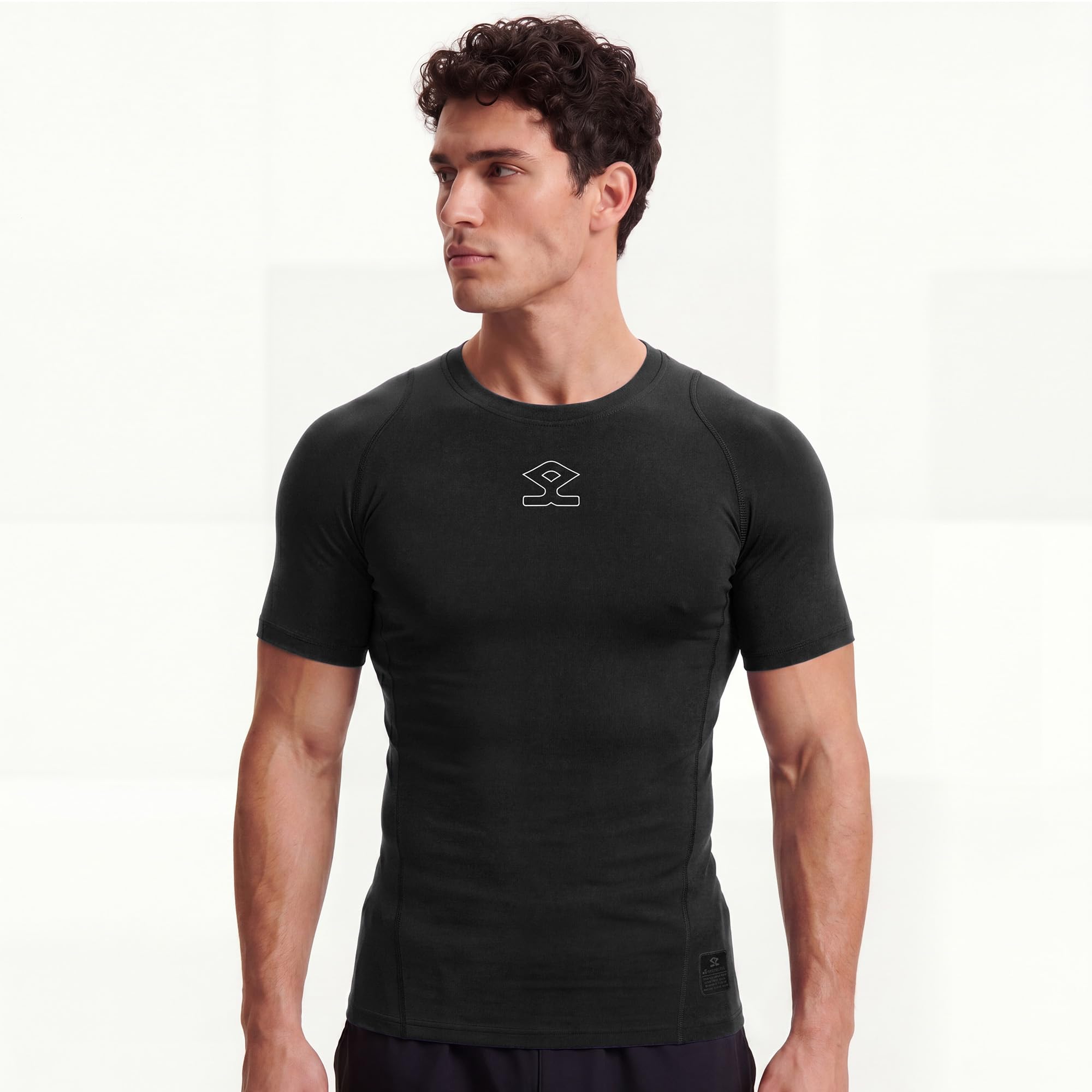 Intense Compression S/S Top Mens Short Sleeve Compression Top for Sports-image-39