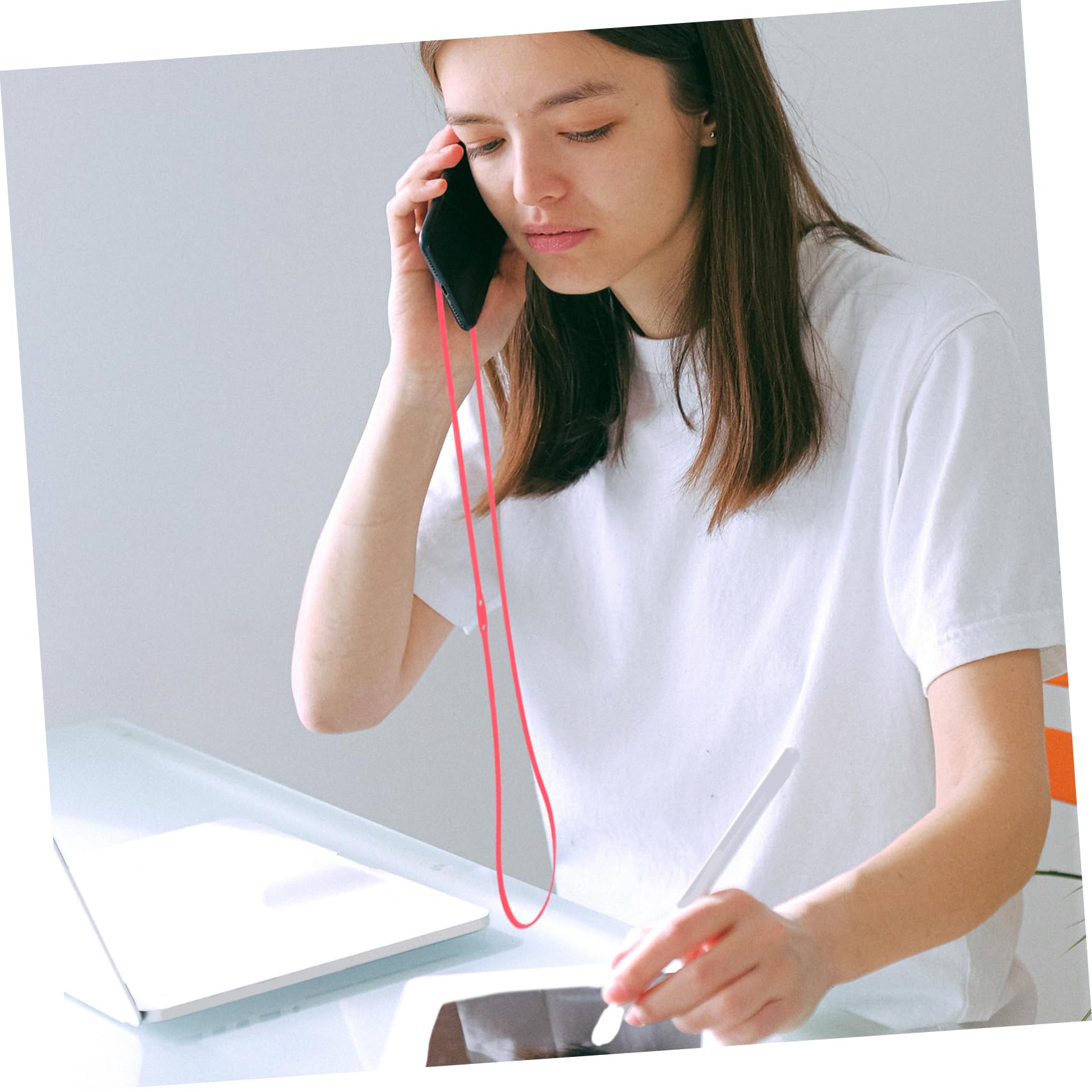 DOITOOL Cuerda De Teléfono Correa Colgante De Cuello Lanyard Simple Y Elegante Compatible Con Smartphones Y Oficina