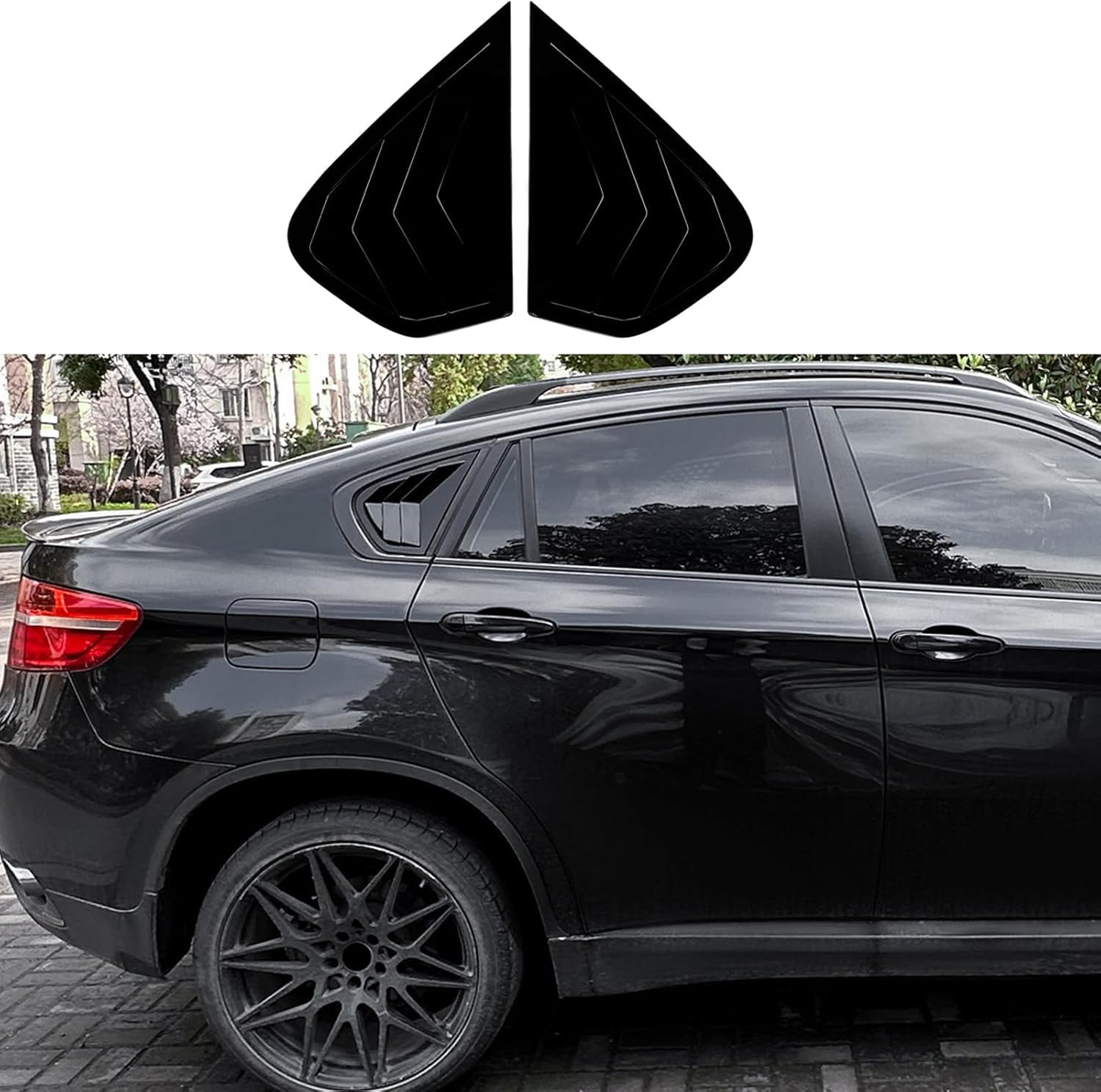 Floridas Finest Custom Works Freightliner Classic Window Chops 8 Inch Set Stainless Steel, Aftermarket Replacement Part (Not OEM). Made In USA