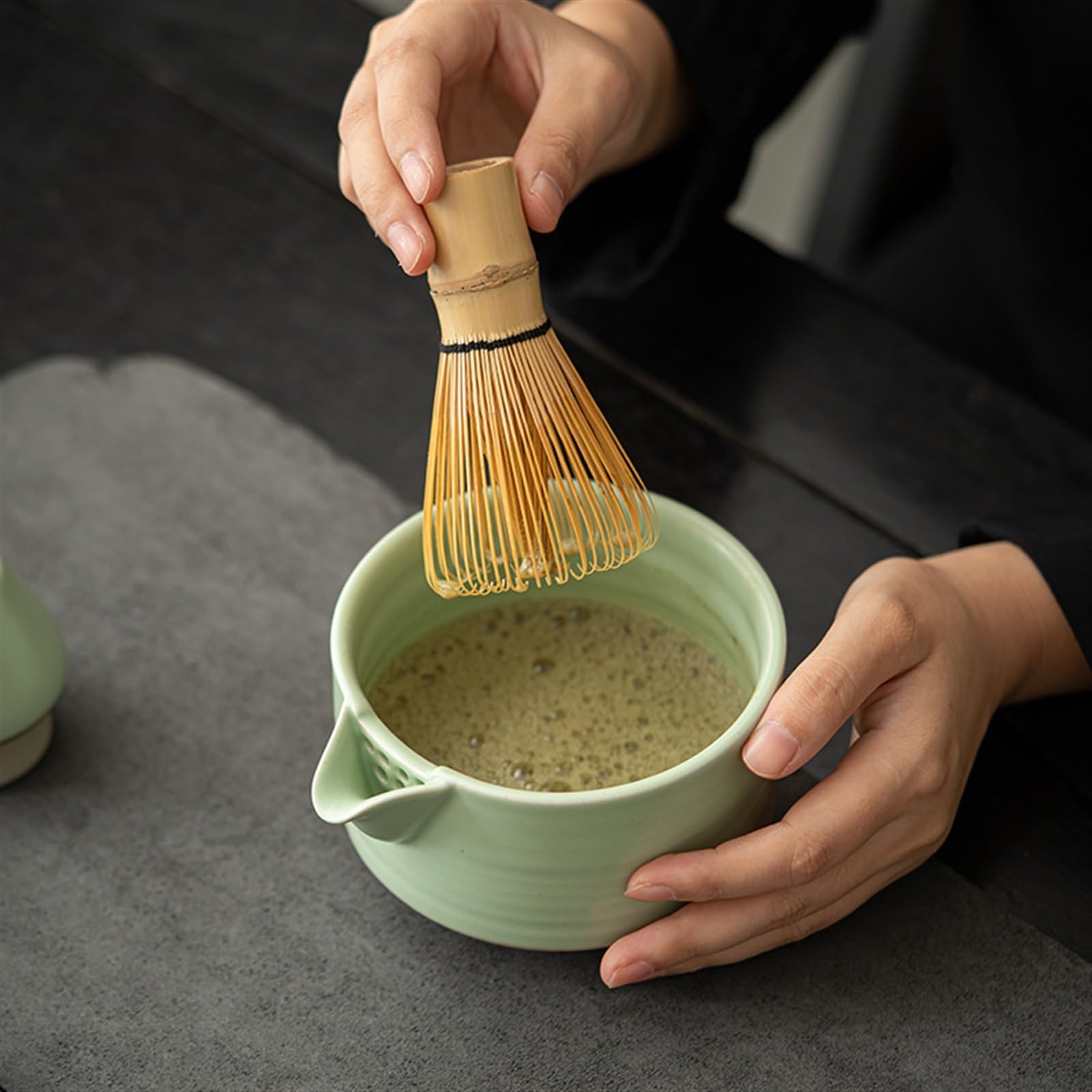 Liruerdo Matcha Set 5-teilig - Traditionelles Japanisches Teezeremonie Set