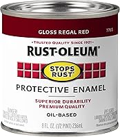 Vista 38 de Rust-Oleum 7770502-2PK - Pintura anti-óxido para aplicación con brocha, cuarto de galón, almendra brillante, (paquete de 2)