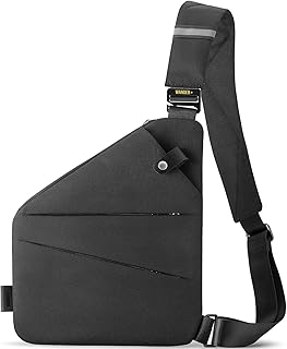 WANDER PLUS Anti Theft Crossbody Bag, Shoulder Bag Anti-theft Design for Travel, Sport, Work