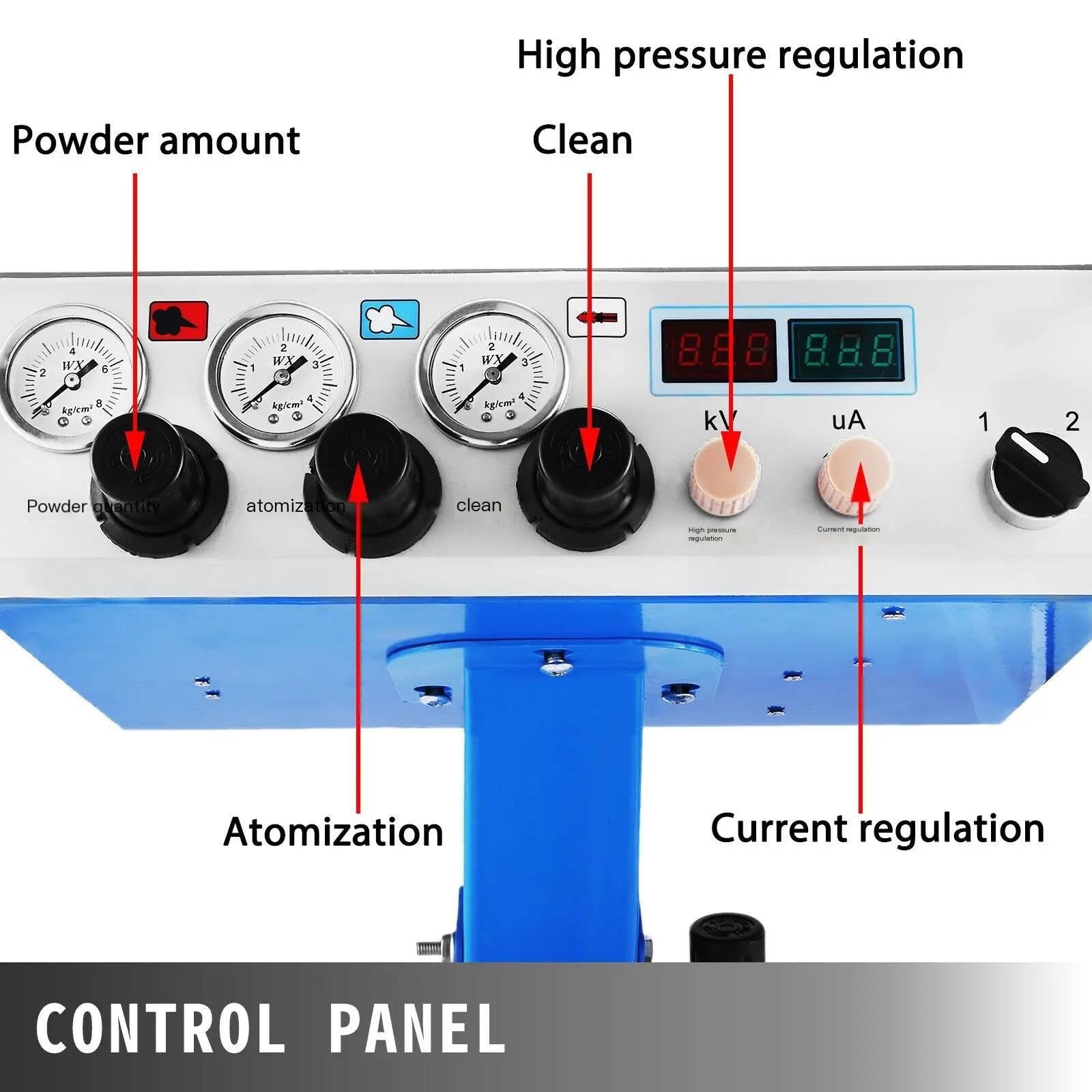 Machine revêtement en Poudre, système pulvérisation électrostatique Peinture, équipement revêtement en Poudre