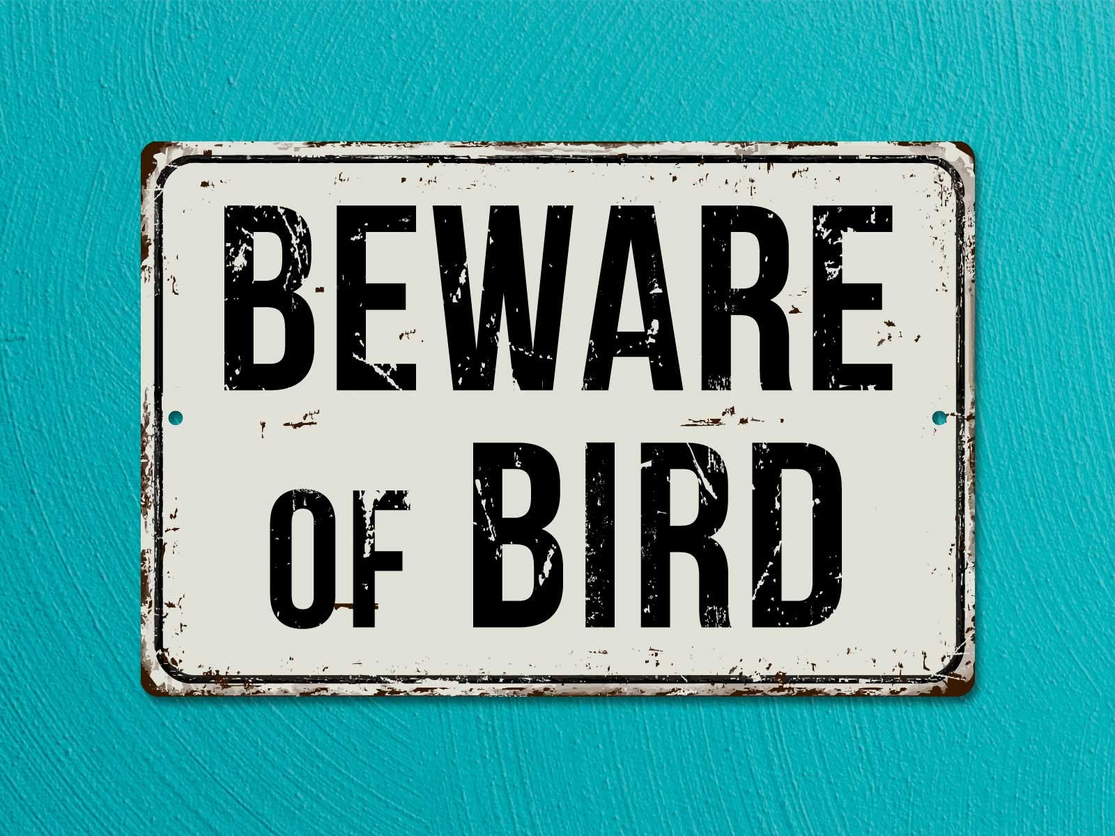 Deerts Warnschild 'Beware Of Chocolate Lab' – Aus Aluminium, 20,3x30,5 Cm, Wetterfest, Für Innen & Außen