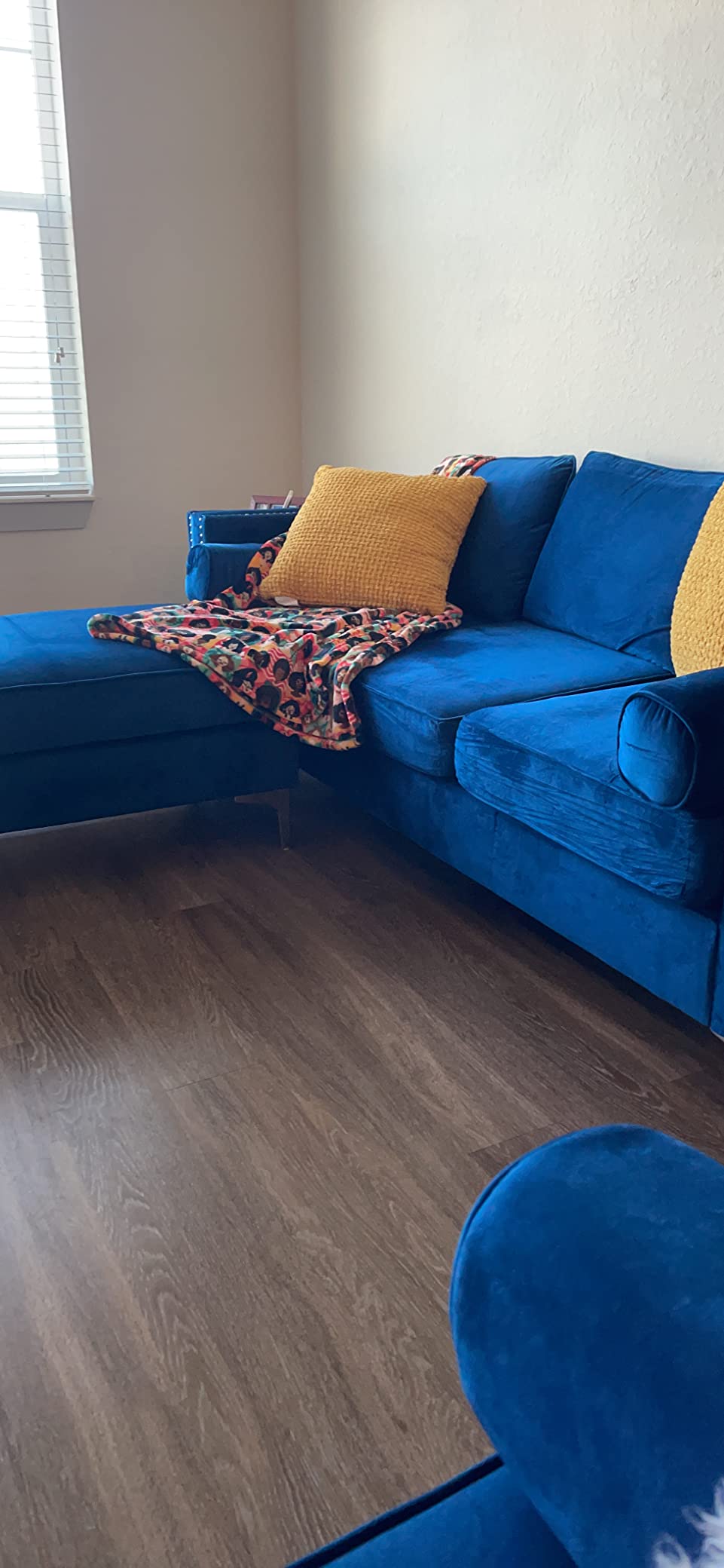 83/mo Finance Mjkone Convertible Sectional Sofa Couch with Storage