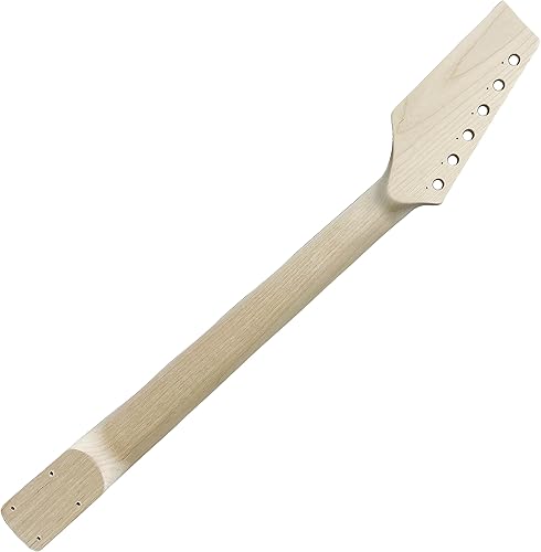 Miniatura 6 de DBL Kit de guitarra de bricolaje para principiantes y profesionales, diestros con diapasón de palisandro y cuerpo de caoba, construye tu propia