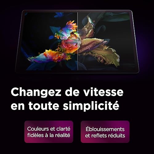 Lenovo Yoga Tab Plus - 12.7 Inch 3K, 144Hz Touchscreen Tablet (Qualcomm Snapdragon 8 Gen 3 Mobile Platform, 8Cores, 16GB RAM, UFS 4.0 256GB, Wifi7 + Bluetooth) Tab Pen Pro – Seashell (Shell) - 9