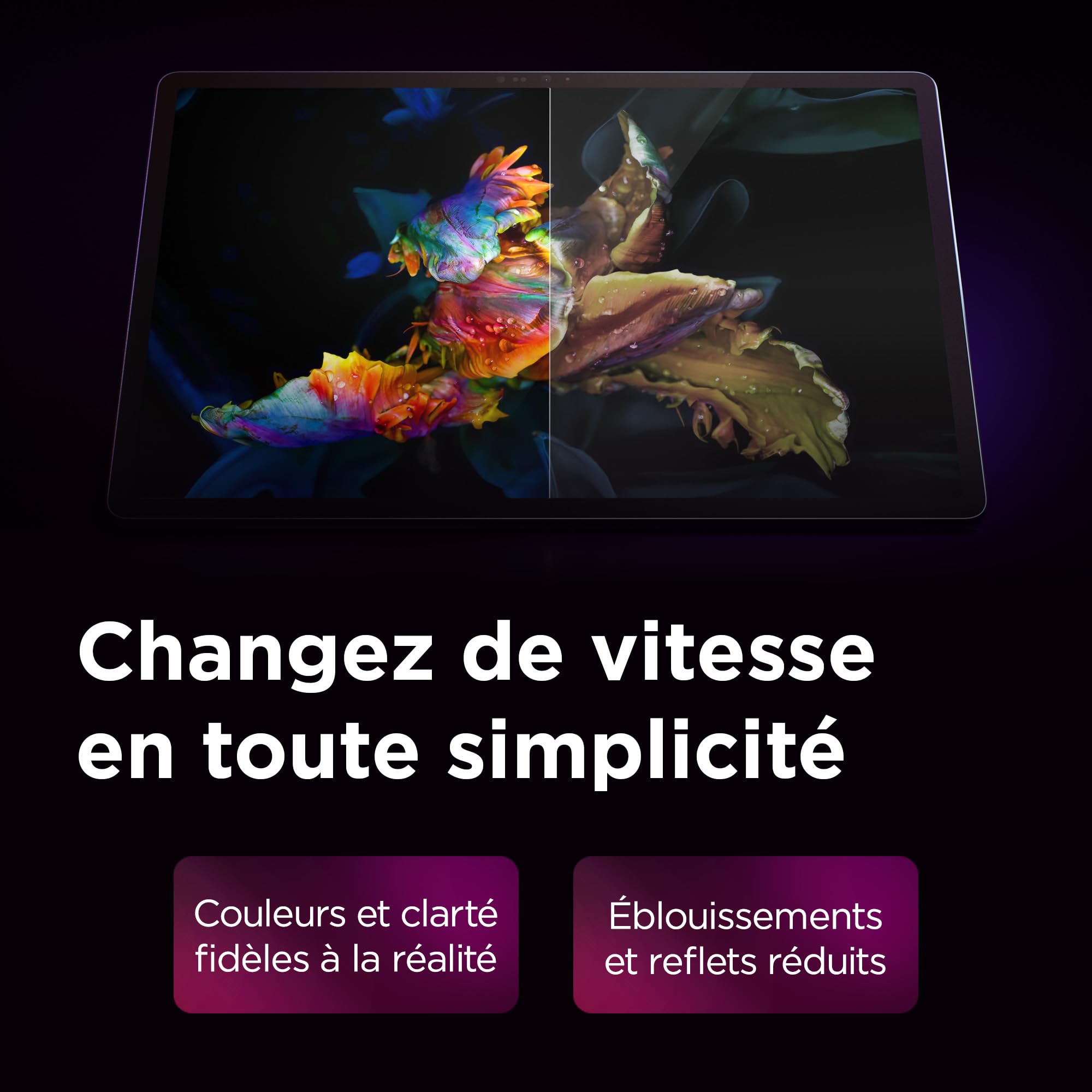 Lenovo Yoga Tab Plus - Tablette Tactile 12.7'' 3K, 144Hz (Qualcomm Snapdragon 8 Gen 3 Mobile Platform, 8Coeurs, RAM 16Go, UFS 4.0 256Go, Wifi7 + Bluetooth) Lenovo Tab Pen Pro - Seashell