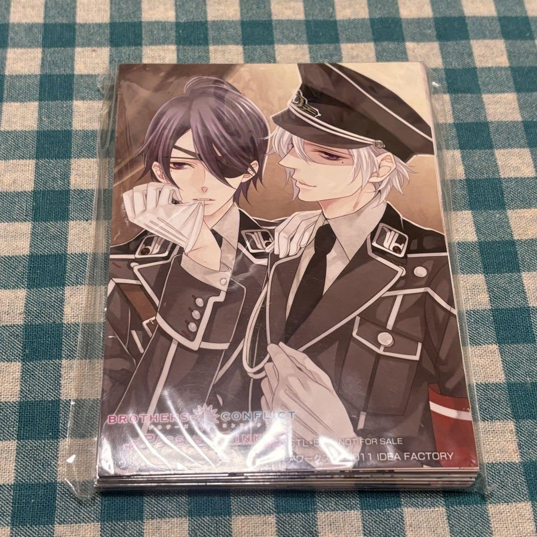 BROTHERS CONFLICT CD 椿 梓 棗 非売品 特典 ブロマイド その他 非売品