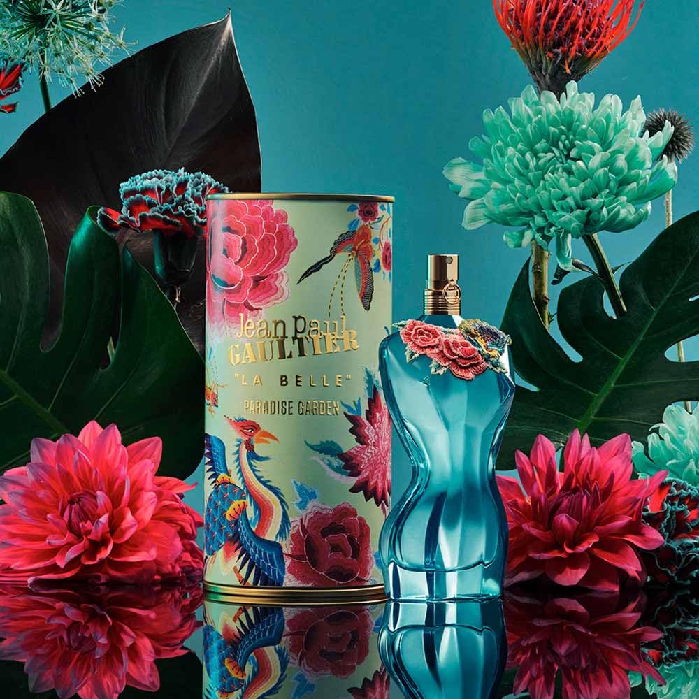 LA BELLE PARADISE GARDEN edp vapo | Profumo floreale ambra da donna a lunga durata con ninfea blu, iris e vaniglia, fragranza spray di design