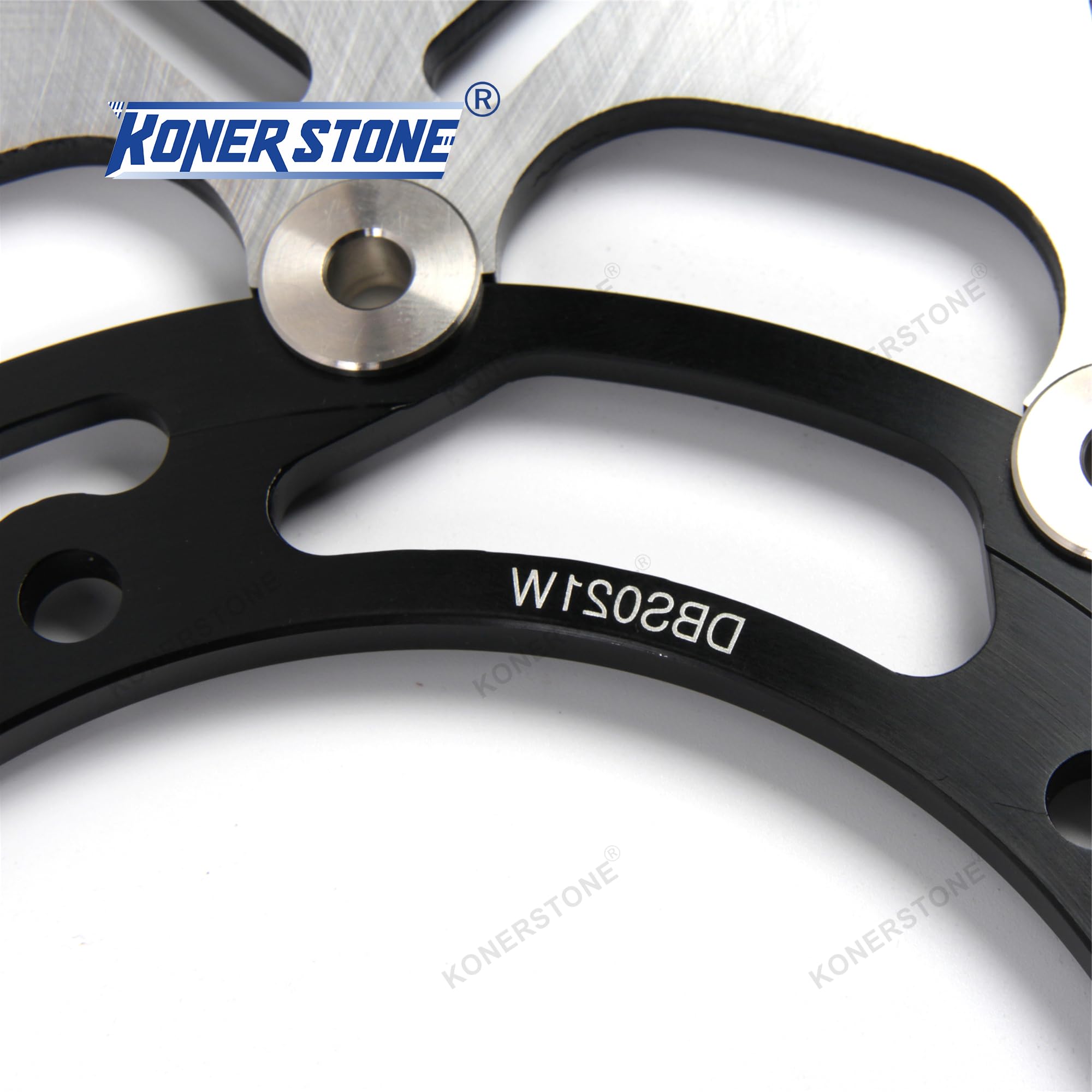 Discos de freno delanteros para Suzuki GSX R 750 600 2006 2007 K6 K7 GSXR 750 GSX R 600 Accesorios GSXR 600 GSX 600R Negro GSXR1000 GSX R1000 2005-2008 K5 K6 K7 K8