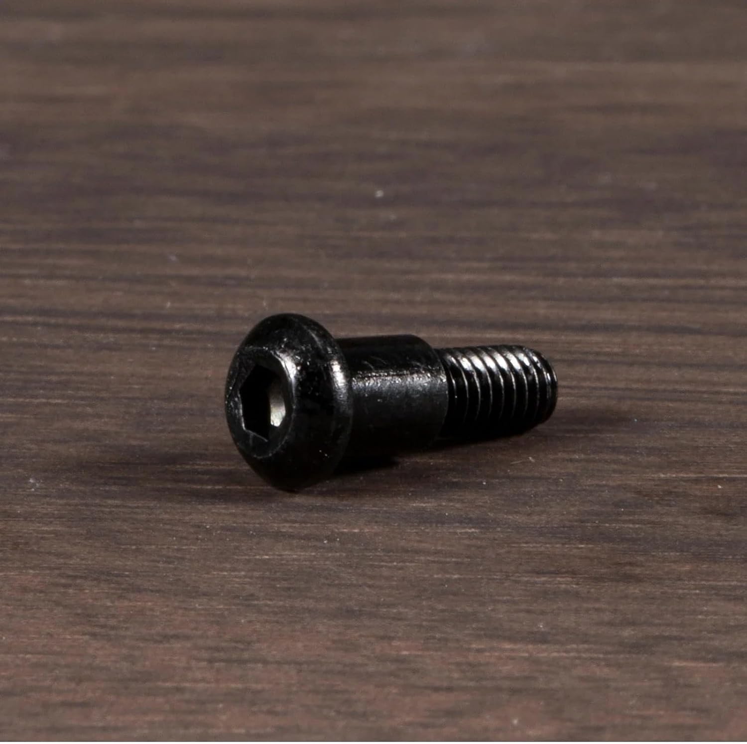 Steel Kingpin Shoulder Screw M3x4x10mm for Axle Steering Knuckles, 12 Black