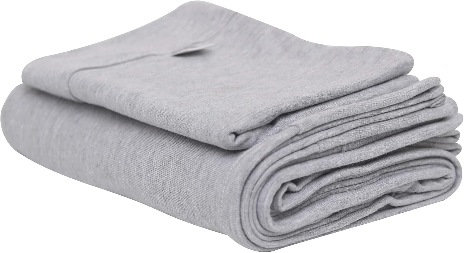 CARY Crib Sheet Set 27 in X 51 in Includes 4 Pieces, Soft Jersey Grey Jasper Gray