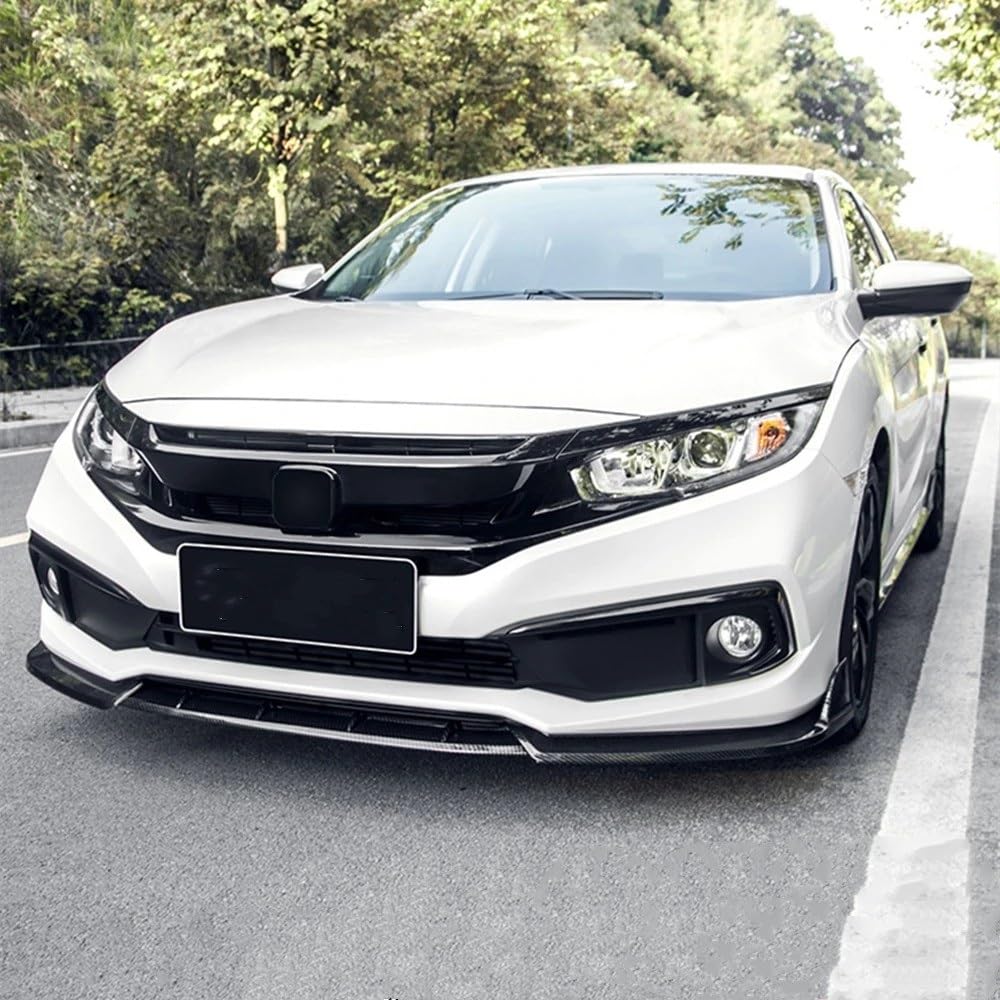 Calandre Avant Voiture Grilles De Calandre Racing Pour Pare-chocs Avant Supérieur Spoiler De Capot Moteur Pour Civic 10th 2016-2018 Coupé MTVTFECEWG