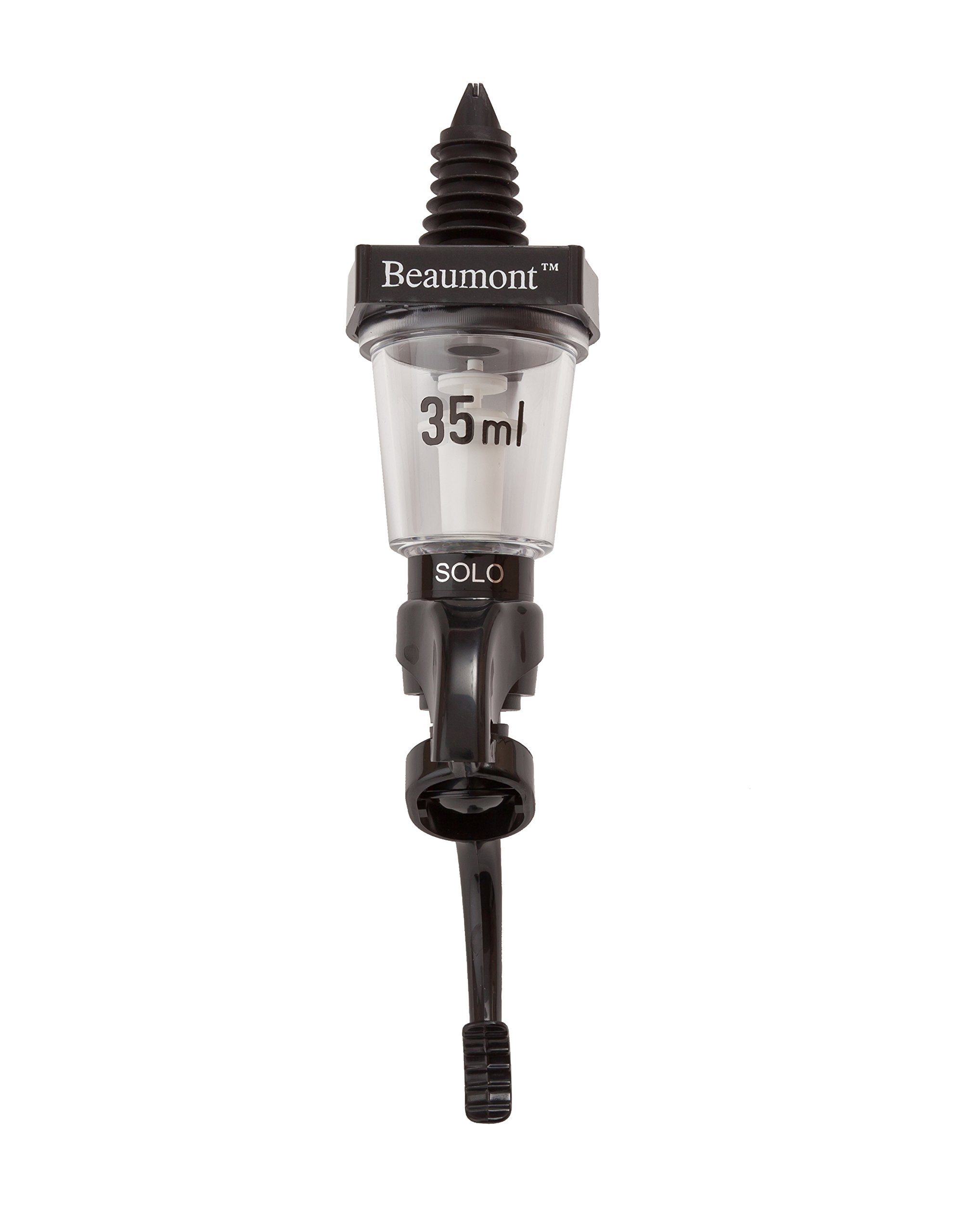 Solo Professional 35ml Spirit Measure Black Optic Pub Bar Beaumont Catering