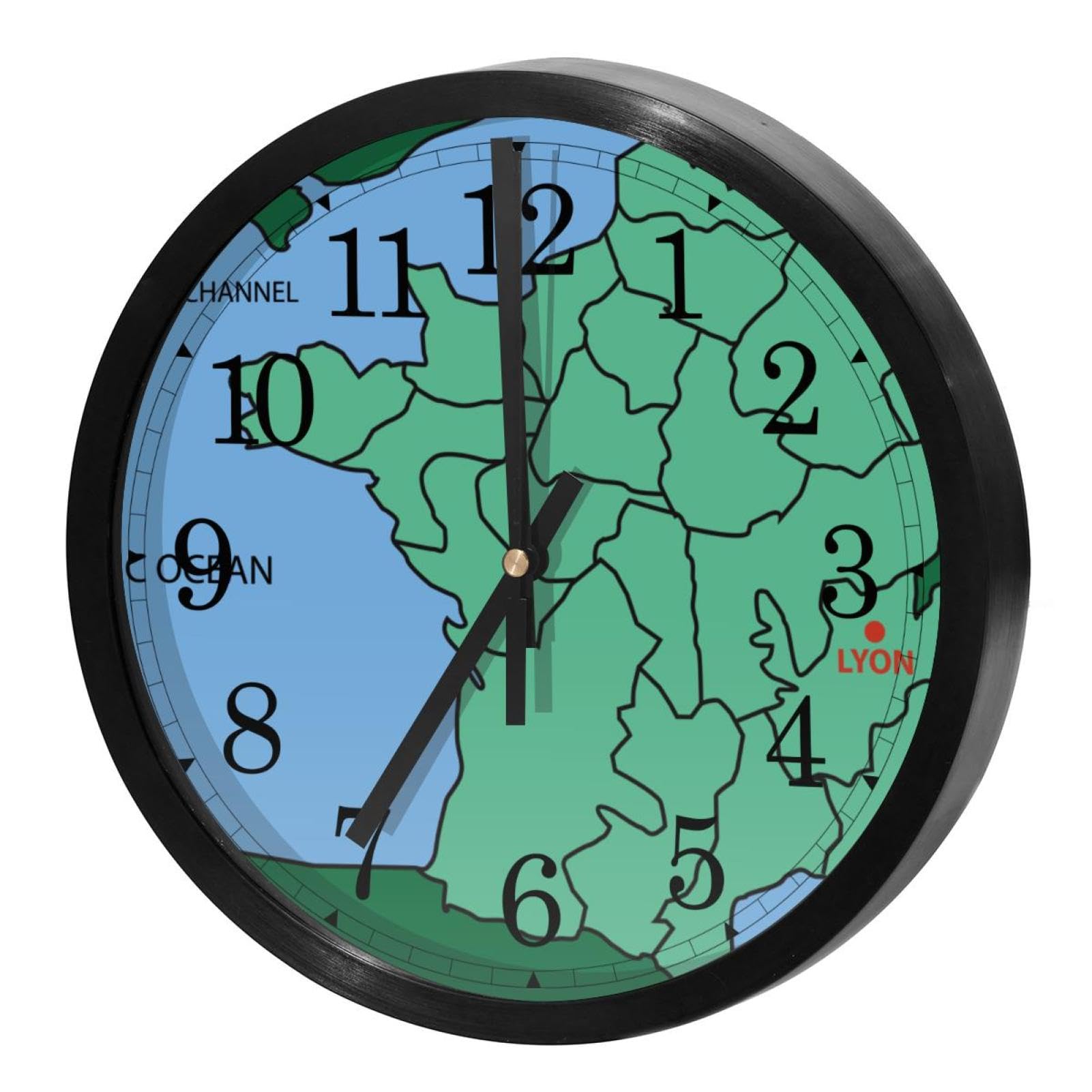 Horloge murale silencieuse à quartz pour en finir avec le bruit du tic-tac