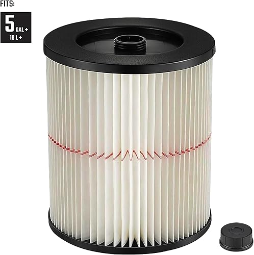 Miniatura 4 de Filtro de repuesto 90304 compatible con aspiradoras shopvac 90304, 90350, 90333,903-04-00, 9030400,5 galones up húmedoseco