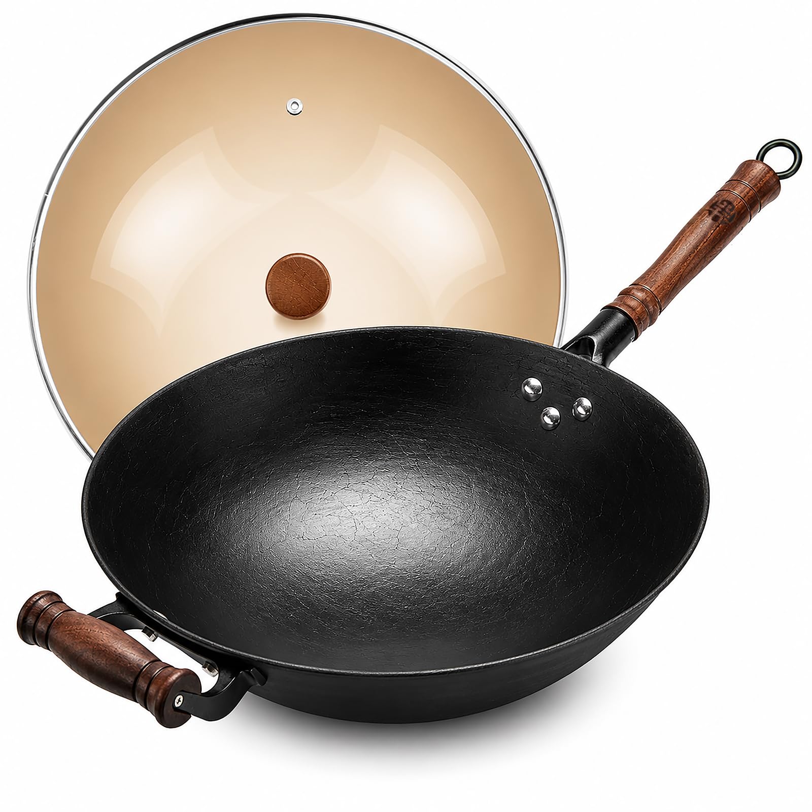 WANGYUANJI 12.6 Inch Cast Iron