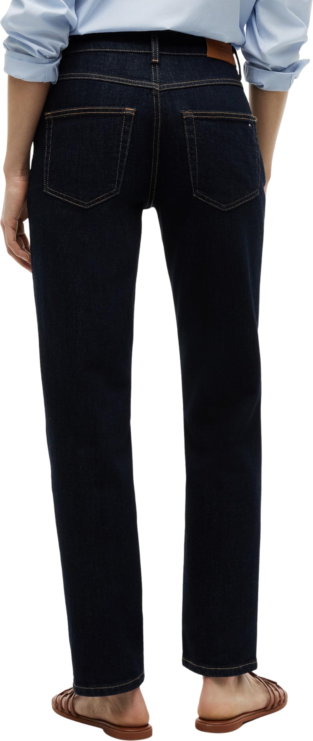 Tommy Hilfiger Damen Jeans Hose Classic Straight Fit