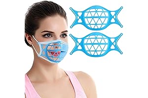3D Silicone Face Mask Bracket Oceantree: Enhanced Breathing and Lipstick Protection