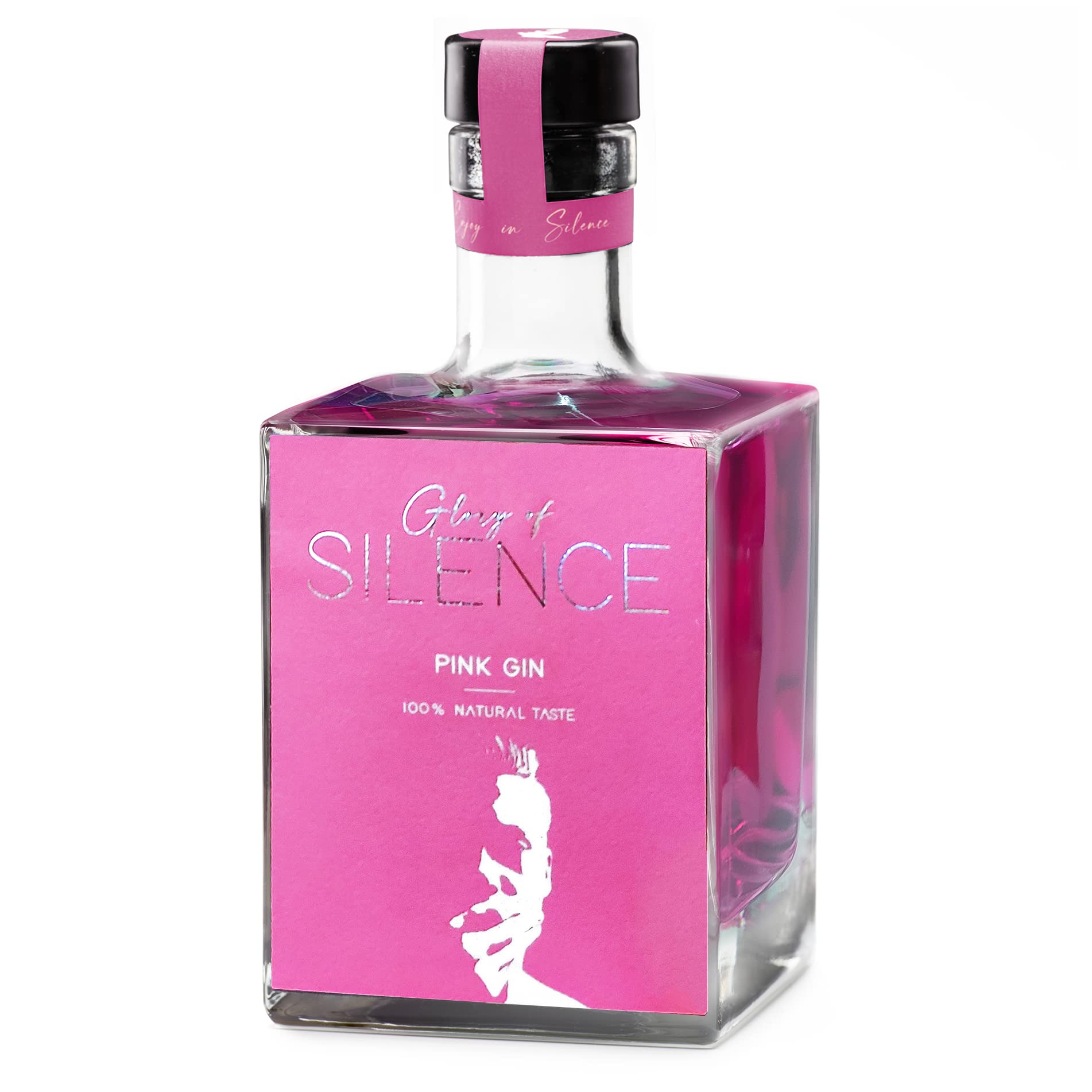 Glory of Silence Pink Gin (0,5 l) | Gin mit fruchtiger Note aus Holunderblüte und roten Früchten
