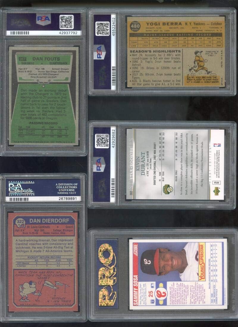 2007-08 Upper Deck UD First Edition #202 Kevin Durant ROOKIE RC NBA PSA 8 Graded Basketball Card