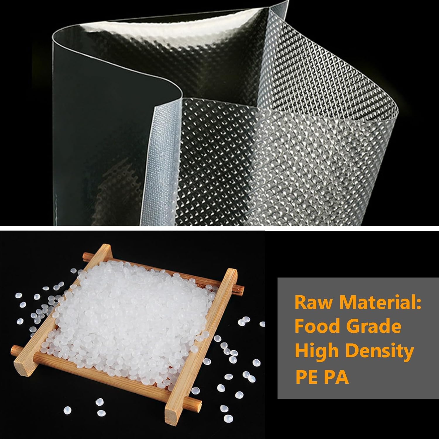 Vacuum Sealer Bags Rolls, for Food Saver Seal a Meal, Weston, Commercial Grade, BPA Free, Heavy Duty, Great for vac storage, Meal Prep or Sous Vide, 4Rolls (11''x16') - Image 2