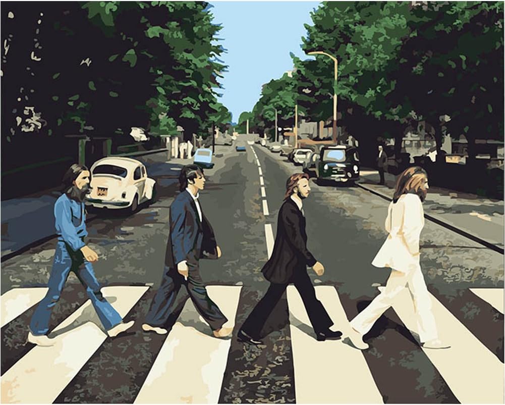 LICSE Diamond Painting Kits The Beatles 12X16 inch