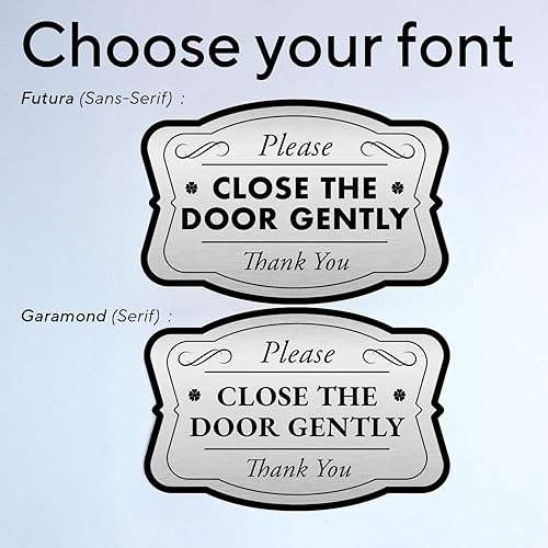 Miniatura 9 de SPEEDYORDERS Letreros metálicos personalizados, letreros de aluminio personalizados, 36 x 24 pulgadas, plata cepillada, palabras y citas, decoración