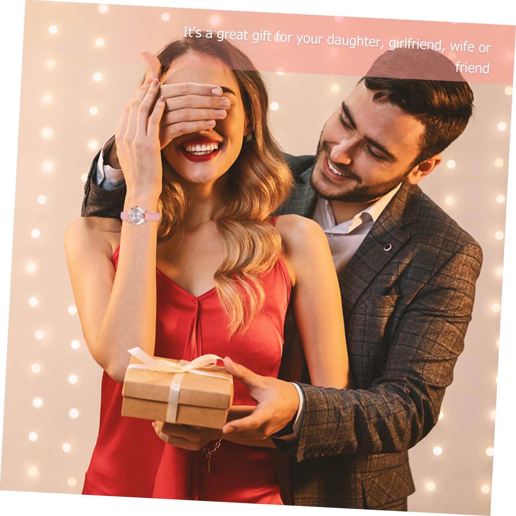 Superficie Relojes Elegantes Relojes para Elegantes de Cuarzo de Chicas de Moda señoras es de Pulsera Resistente Agua Luminoso útil